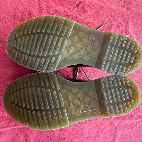 Dr. Marten's 1461 tan Boanil Brush men's shoes Made in England - Picture 6 of 10